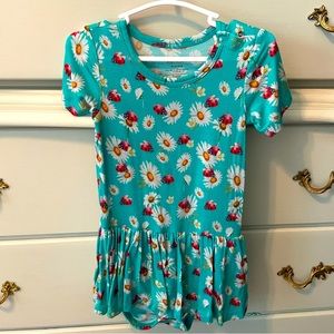 POSH PEANUT - bamboo ladybug bodysuit twirl 18-24 🐞